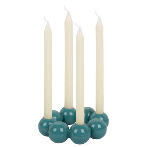 Present Time Candle Holder Bubbles Round